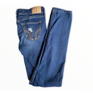 Hollister Distressed Skinny Jeans Sz 27